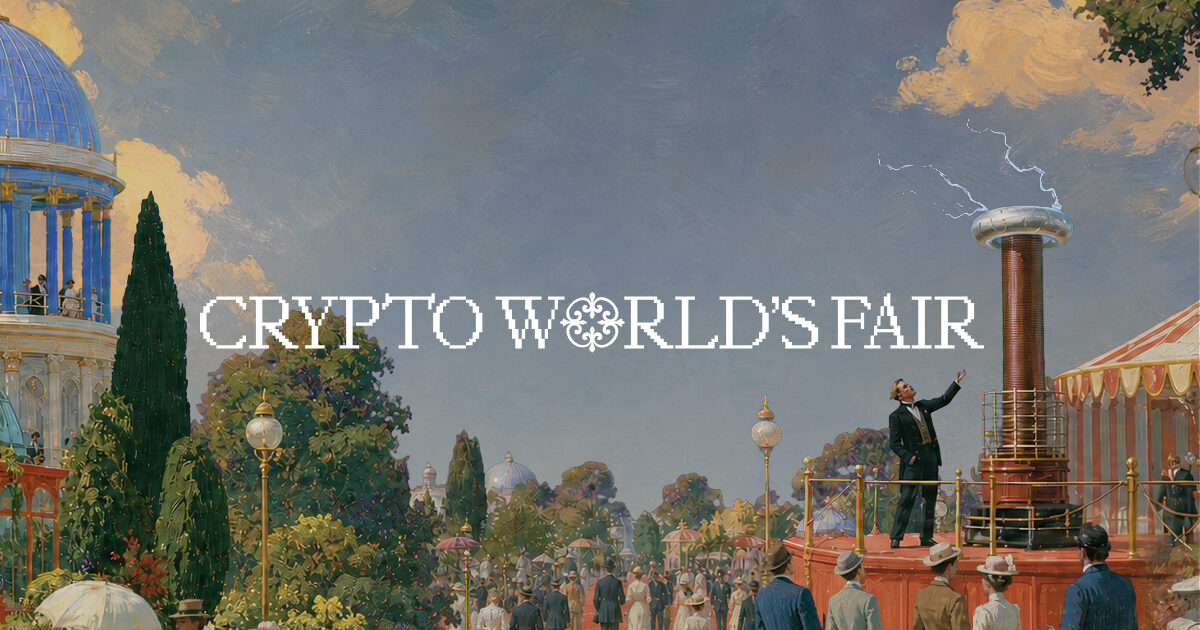 The Crypto World's Fair — Build across blockchain ecosystems from September 14 through October 12, 2026.